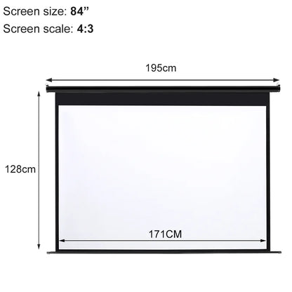 Outdoor Electric Projector Screen Projector Screen